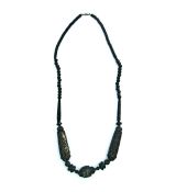 Černý domorodý náhrdelník