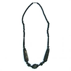 Černý domorodý náhrdelník